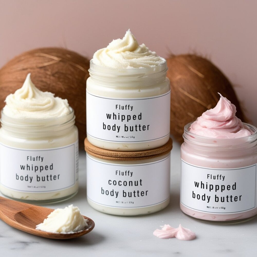 Fluffy Whipped Coconut Body Butter